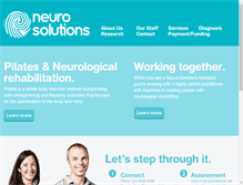 Tablet Screenshot of neuro-solutions.net